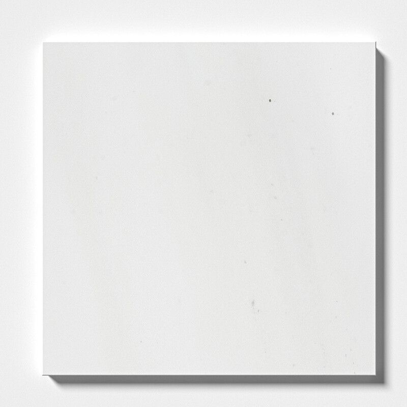 Aspen White Baldosa de mármol pulido 12x12