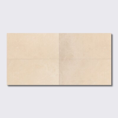 Cream Bordeaux Polished Marble Tiles 12×24