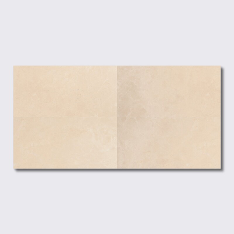 Cream Bordeaux Polished Marble Tiles 12×24