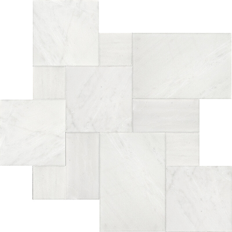 Fantasy White Cottage Marble Tiles Versailles Pattern