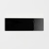 Black Glossy Subway Ceramic Tiles 4×12