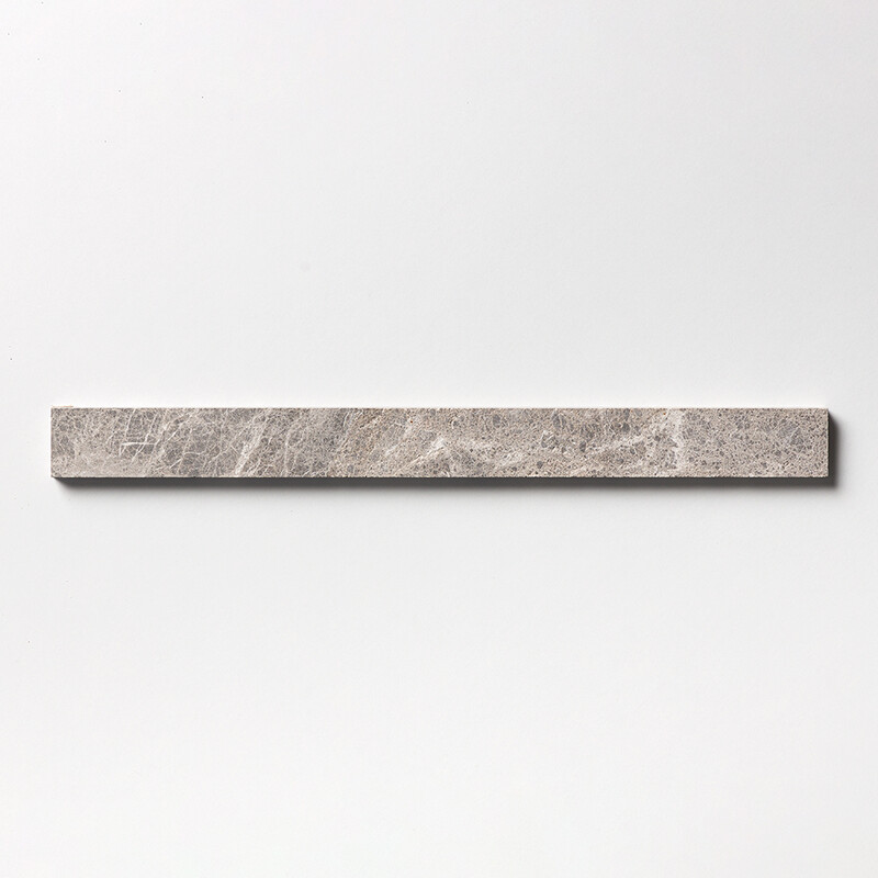 Maroon Di Notte Leather Plank Marble Tiles 1 9/16×18