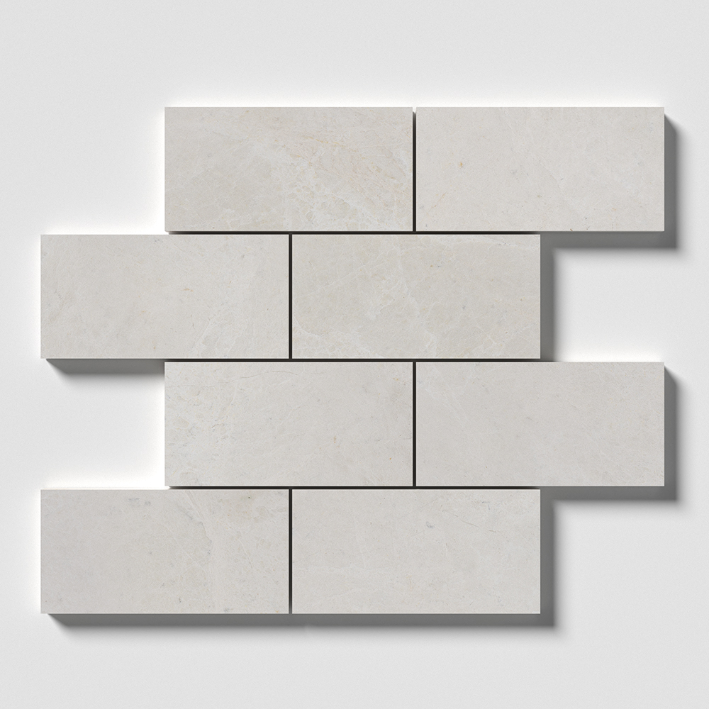 Vanilla Honed Marble Tile 2 3/4x5 1/2x3/8 Marble Flooring Beige