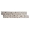 Silver Shadow Split Face Marble Ledger Panel 6×24