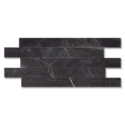 Black Honed Marble Tiles 4×48
