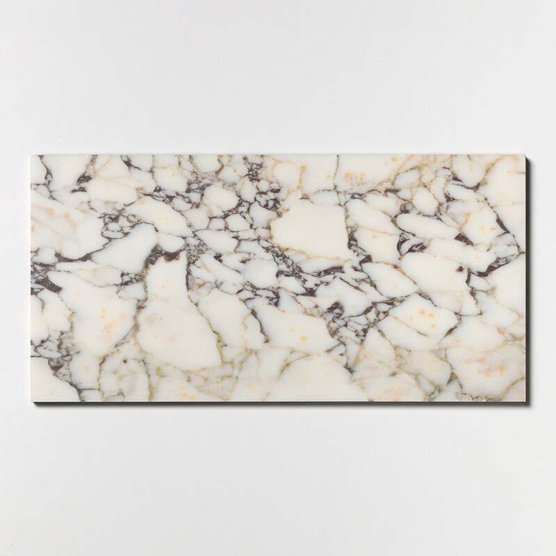 Calacatta Picasso Polished  Marble Tiles 12×24