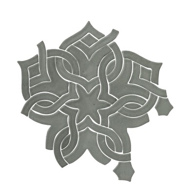 Tinta Moresque Parlak Flora Seramik Mozaik 8x8