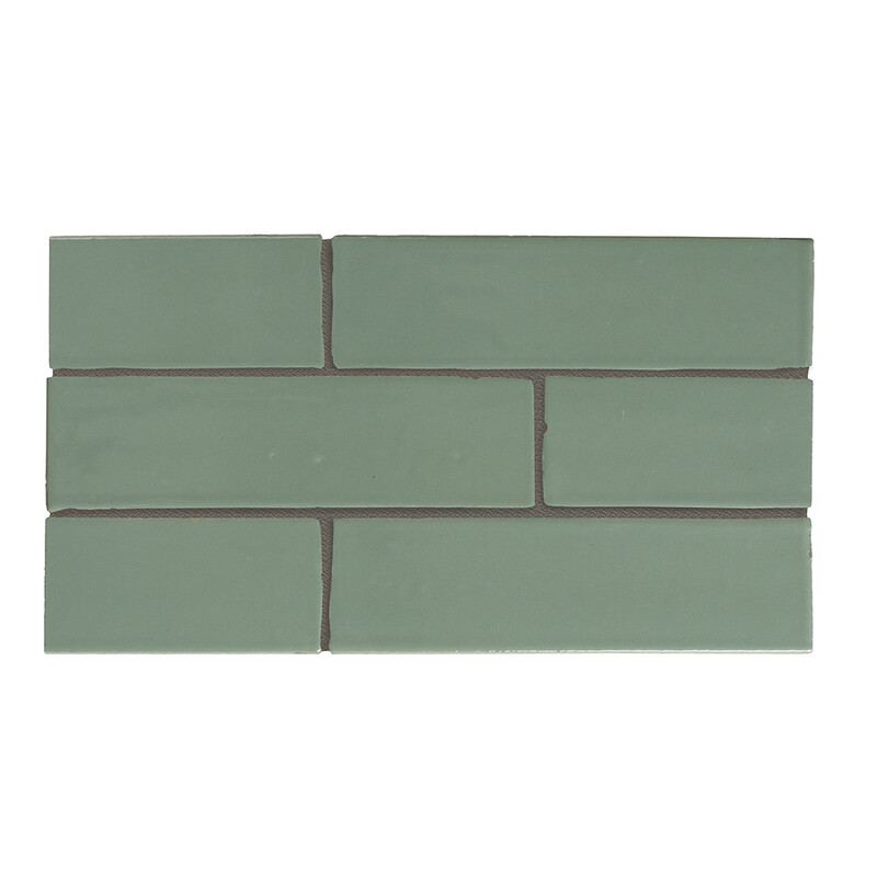 Perfect Road Gloss Thin Brick Tile 2 1/8x7 1/2