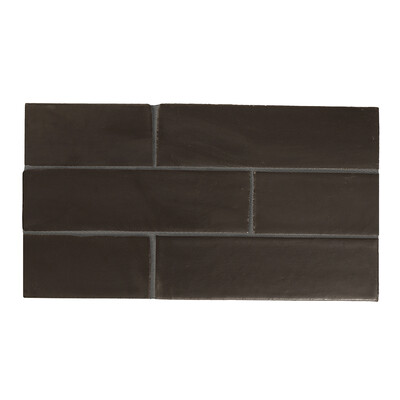 Gray Ash Matte Thin Brick Tile 2 1/8x7 1/2