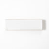 White Brick Gloss Thin Brick Tile 2 1/8×7 1/2 Image