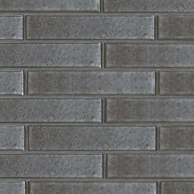 Platino Matte Thin Brick Tile 2 1/4x11 5/8