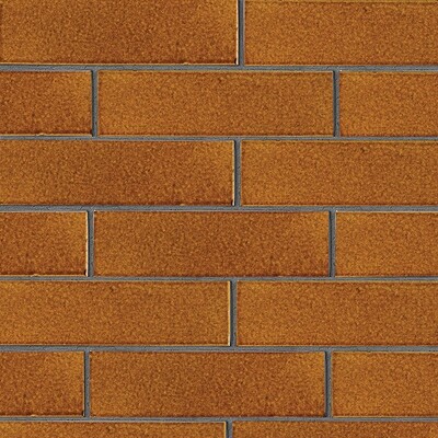 Pumpkin Field Glossy Subway Temple Tiles 2 5/8×9 5/8