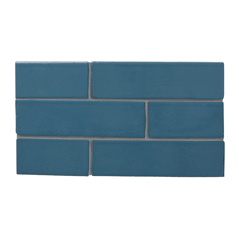 New Ocean Colony Gloss Thin Brick Tile 2 1/8x7 1/2