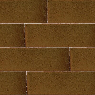 Crompton Brown Plain Ceramic Tiles 2 1/4×7 3/8