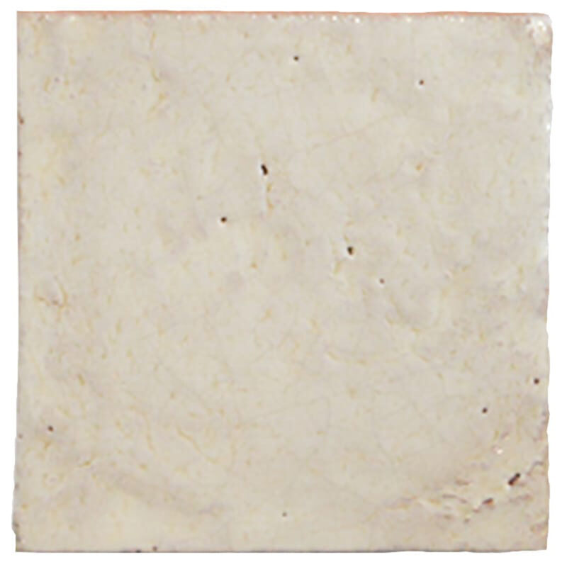 Cream Glazed Terracotta Tile 6×6 Image
