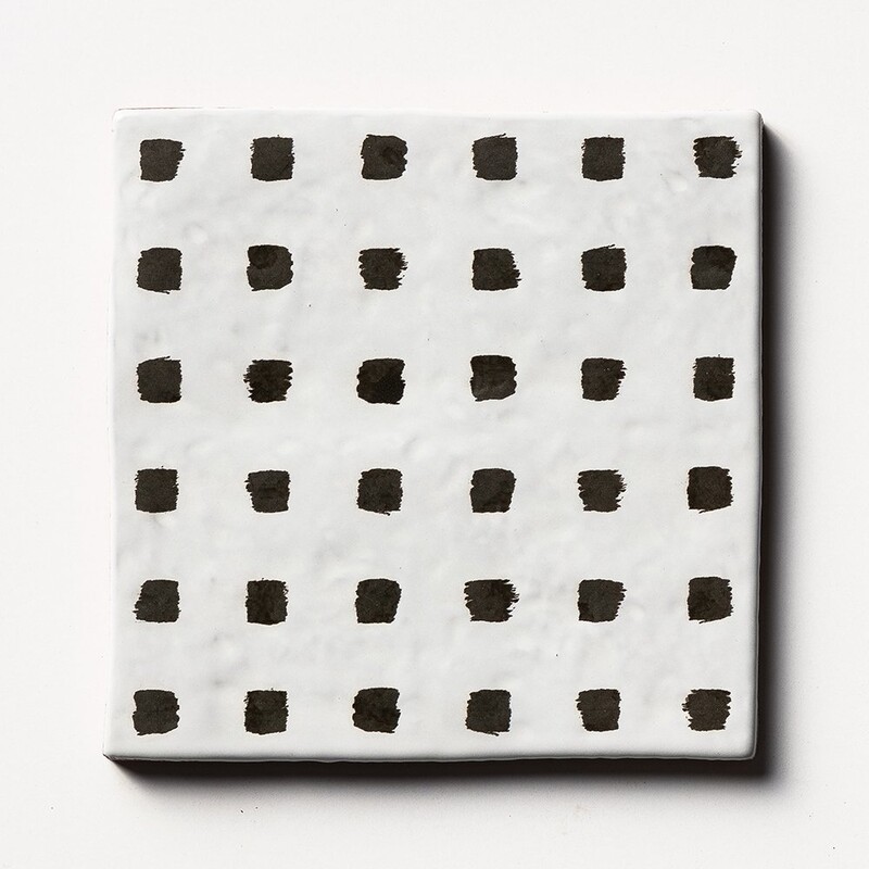Bavi 6 Square 1/2 Glazed Ceramic Tile 6x6