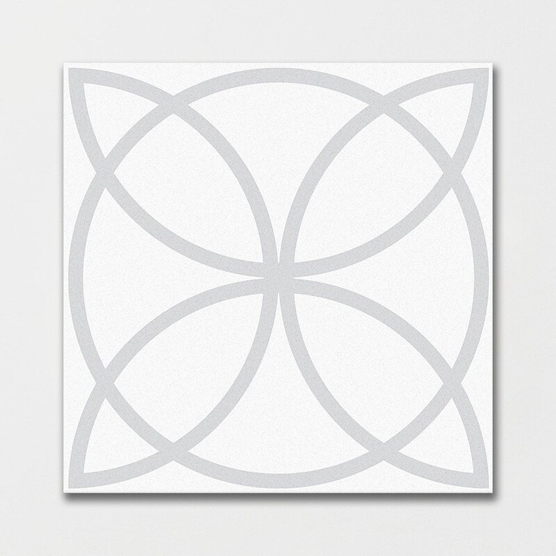 Blanco Matte Colore Look Porcelain Tiles 8×8