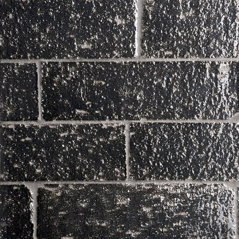 Moore Slate Glossy Subway Thin Brick Tiles 2 9/16×8 7/16