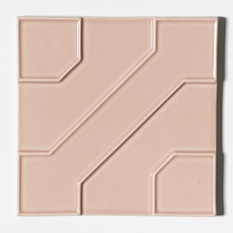 Violet Plum Glossy Kodye Ceramic Accent Tiles 8×8