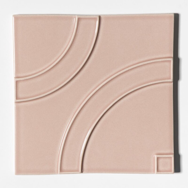 Violet Plum Glossy Manukie Ceramic Accent Tiles 8×8