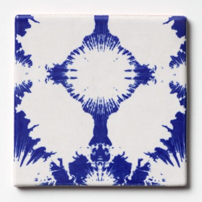 Cadet Matte Watercolor Glazed Terracotta Tiles 6×6