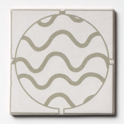 Biscuit Matte Porthole Glazed Terracotta Tiles 6×6