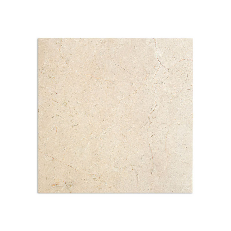 Crema Marfil Polished Marble Tile 5 1/2x5 1/2