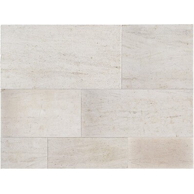 Magny Louvre Brushed Limestone Tile 12x24