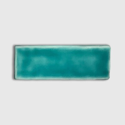 Green Hand Moulded Brick Glazed Ceramic Tiles 2×6