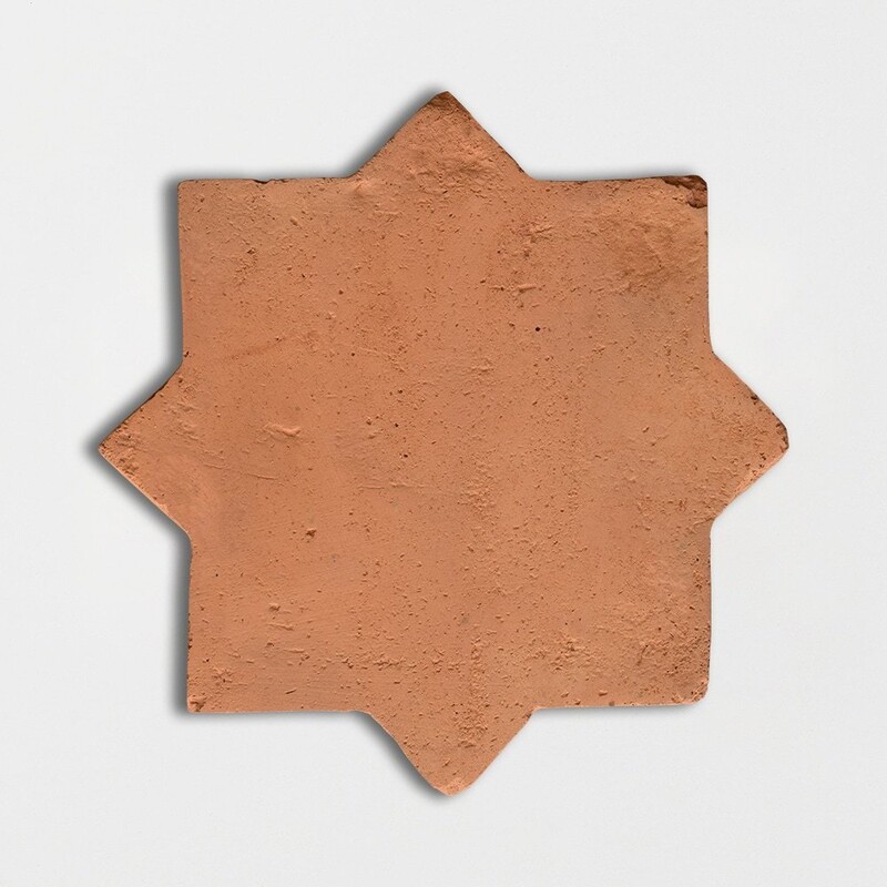 Star Natural Terracotta Tile 6x6