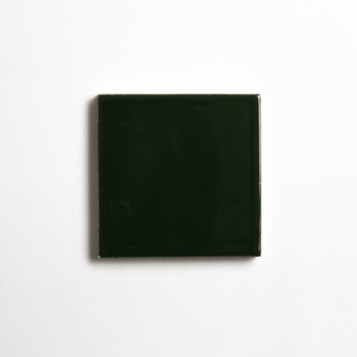 Wood Green Glossy Ceramic Tiles 4 1/16×4 1/16