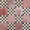 Check & Block Honed Limestone Mosaics 8×8