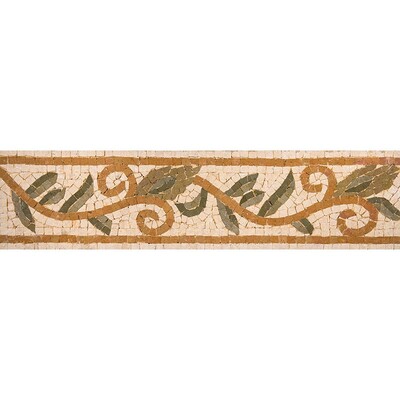 Plante Ou Fleur Honed Limestone Border Tiles 4×16