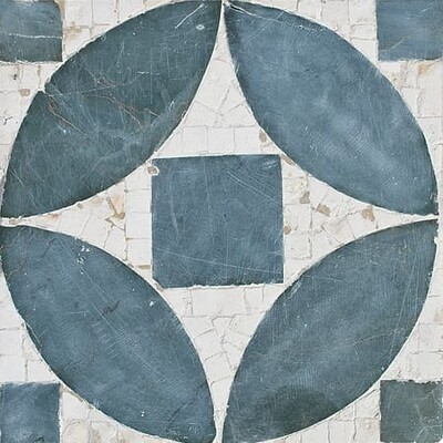 Sacchi, Olive/white Honed Limestone Mosaics 8×8