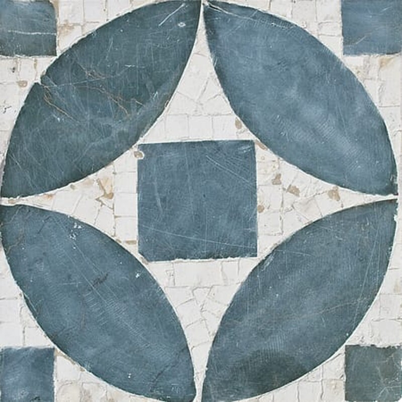 Sacchi, Olive/white Honed Limestone Mosaics 8×8