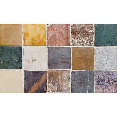 San Tropez Honed Limestone Border Tiles 4 3/8×7 3/8