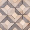 Noce Honed Visconte Limestone Mosaics 8×8