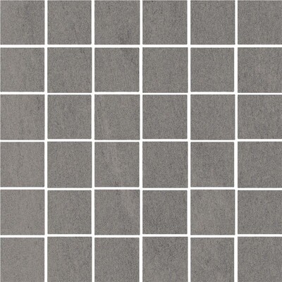 Atelier Olive Grey Honed 2x2 Concrete Look Porcelain Mosaic 12x12