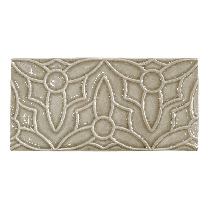 Celadon Leather Barcelona Ceramic Wall Decos 4x8