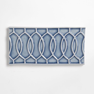 Vinca Crackled Vienna Ceramic Accent Tiles 4×8