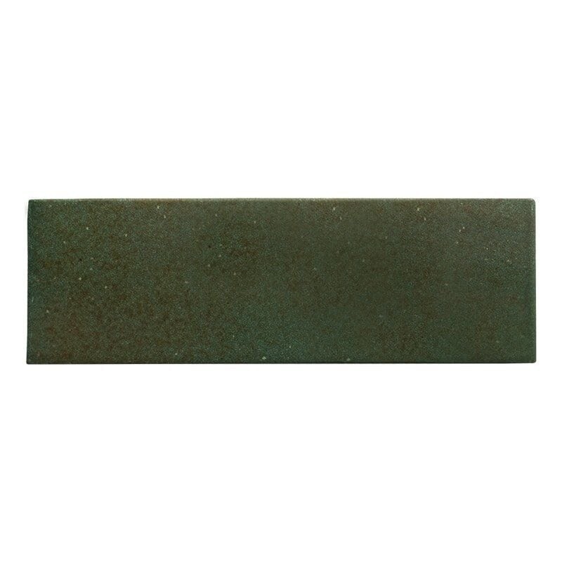 Tefusee Green Glossy Ceramic Tiles 4×12
