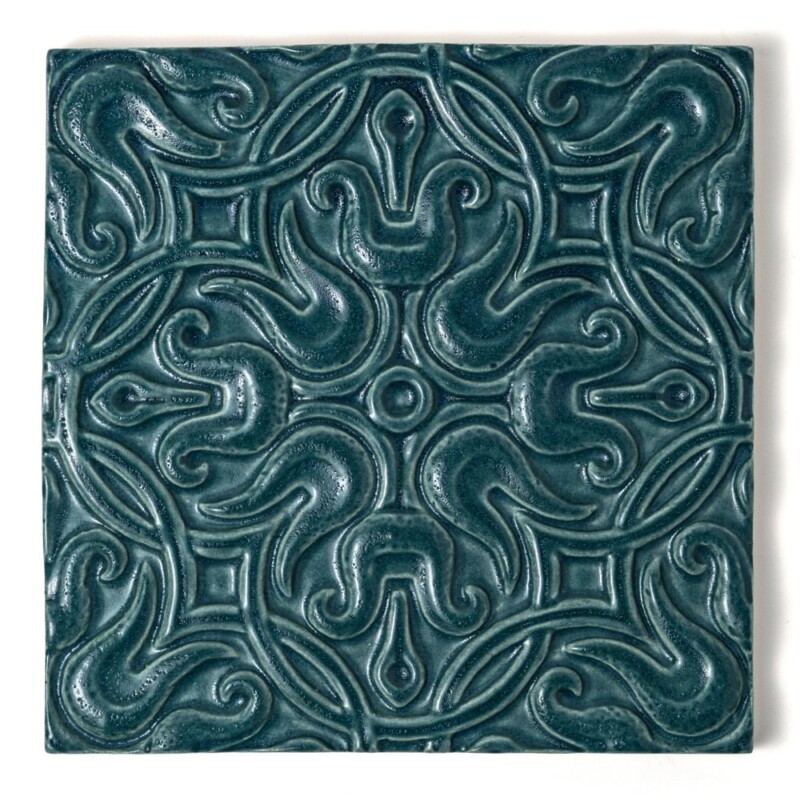 Mar Leather Baraque Ceramic Accent Tiles 6×6