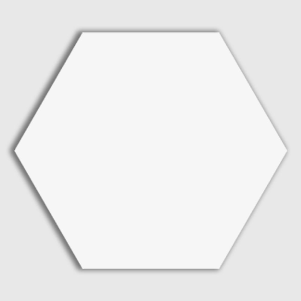 White Hexagon