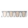 Afyon Grey, Avenza Light, Diana Royal Multi Finish Tulip Marble Border Tiles 4×12