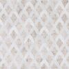 Sophia Silver Shadow, Glacier Multi Finish Marble Waterjet Decos 8 3/4×13 1/2 Image