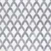 Sophia Aspen White, Allure Light Multi Finish Marble Waterjet Decos 8 3/4×13 1/2 Image