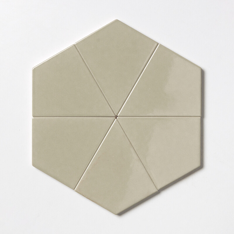 Latte Glossy Diamante Ceramic Tiles 6×6