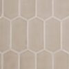 Latte Glossy Picket Ceramic Tiles 3×6 (DC00190)