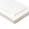 Royal White Glossy Ennis Ceramic Accent Tiles 3×6 (DC00233)