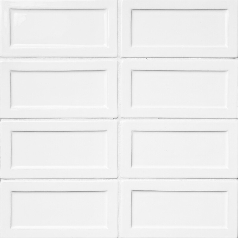 Royal White Glossy Eren Ceramic Accent Tiles 3×6